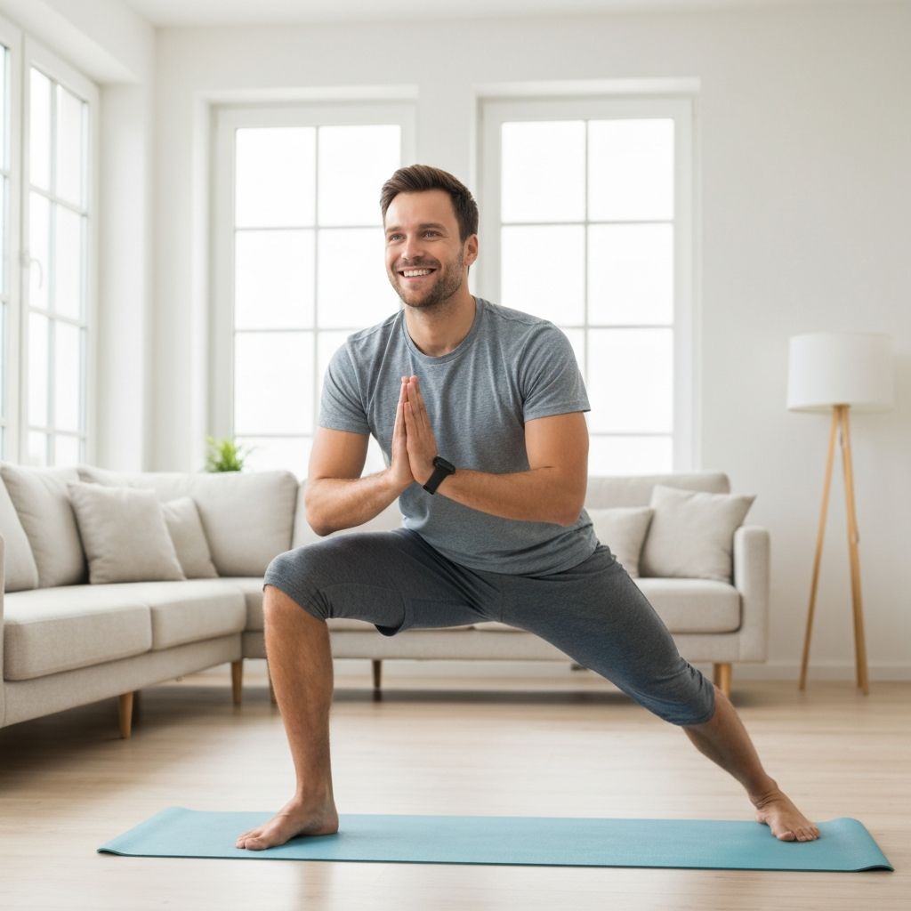 Active men's lifestyle